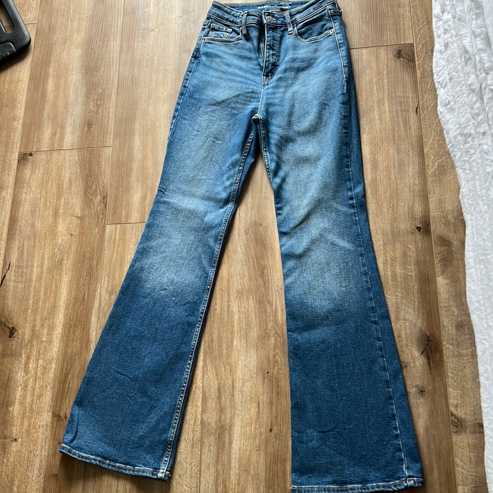 Flared jeans